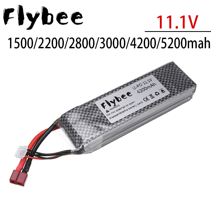 Drone Battery Lipo - 11.1V 3S Lipo Batterij 1500/2200/2800/3000/4200/5200Mah Voor