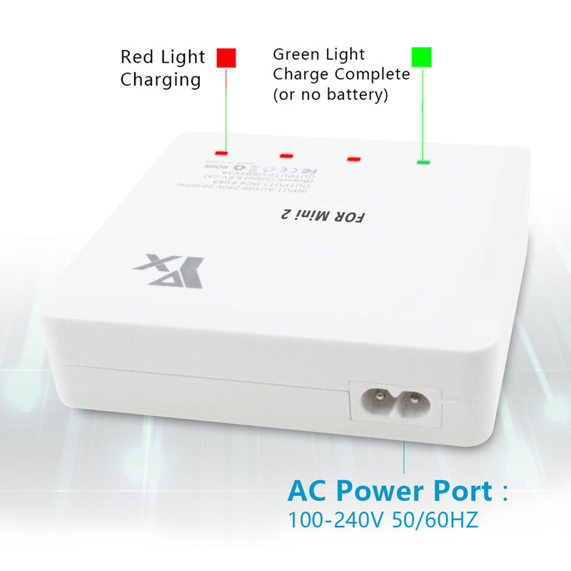 Drone Battery Smart - YX 6IN1 Snelle slimme batterijladerhub met