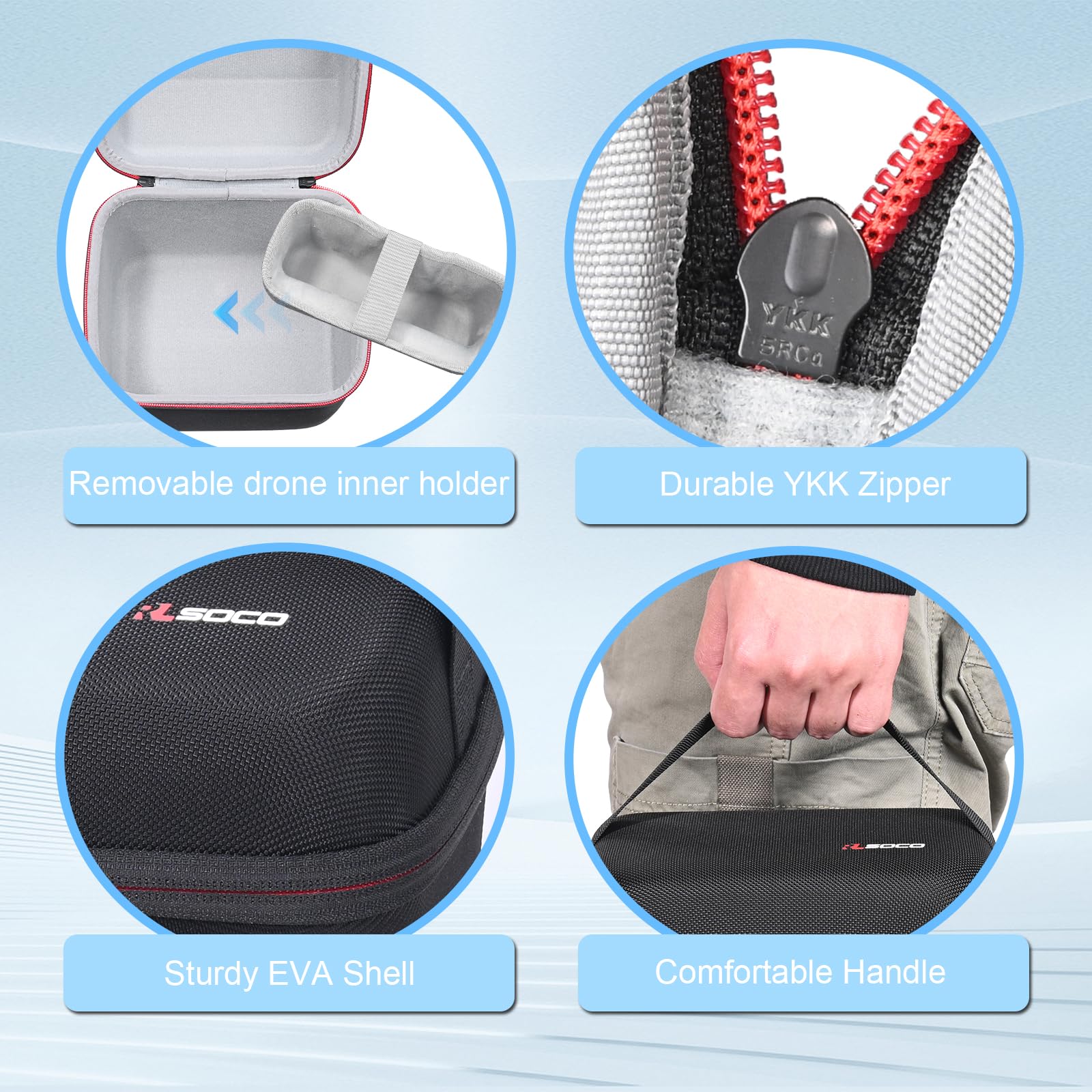 Draagbare tas voor DJI Neo 2 F - Drone Battery Bag recensie en prijs