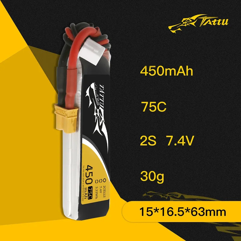 3 Stuks Nieuwe Tattu 450/500/5 - Drone Battery Lipo recensie en prijs