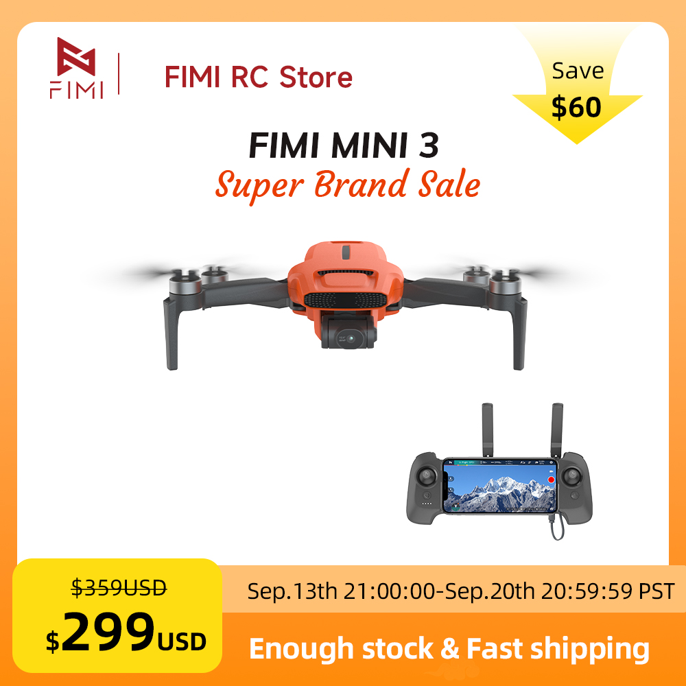 FIMI MINI 3 Camera Drone 4K 60 - Drone Battery Smart recensie en prijs